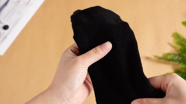 Socks with Zipper Pocket